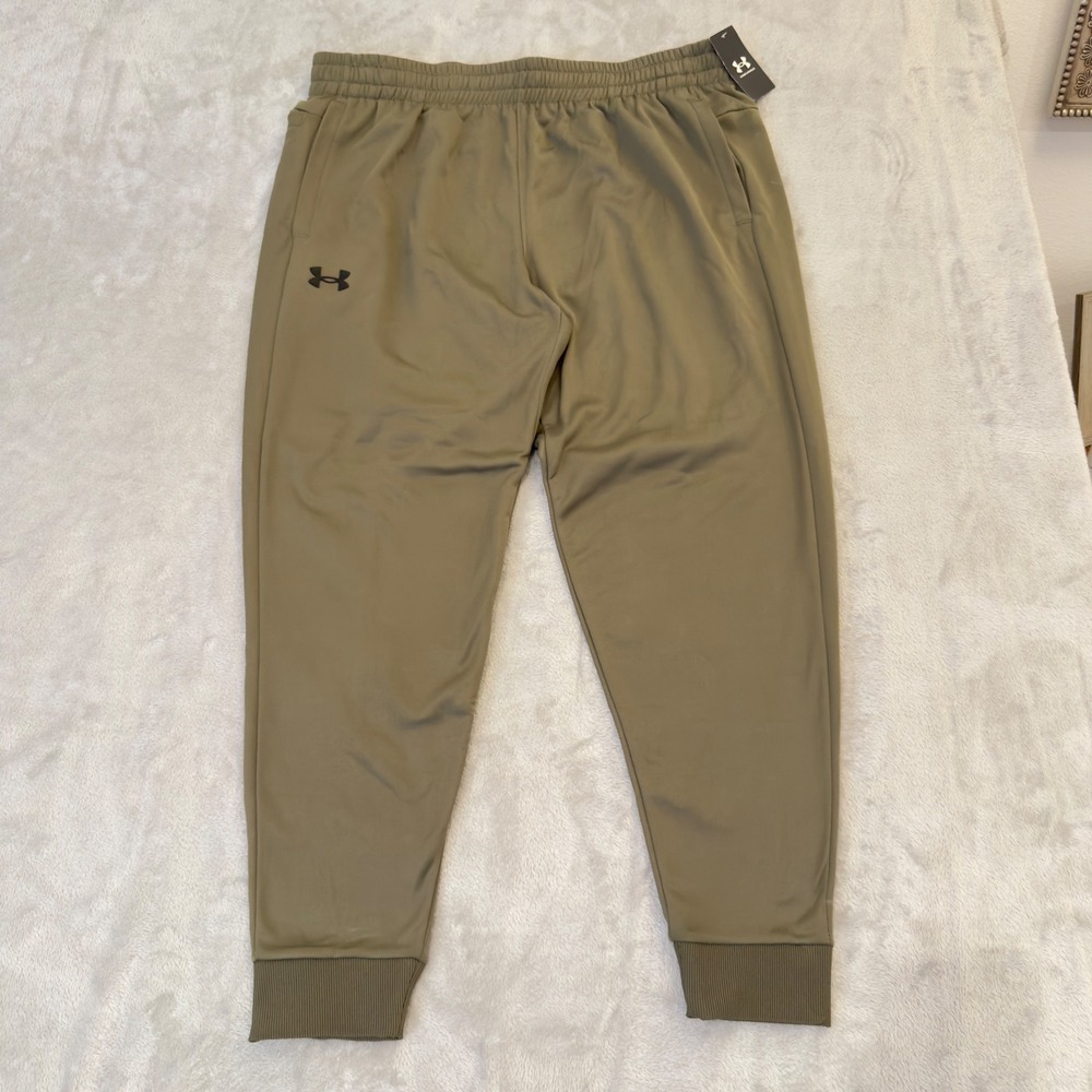 Under Armour Armour Fleece Joggers Marine OD Green Tactical Sweatpants 2XL NEW